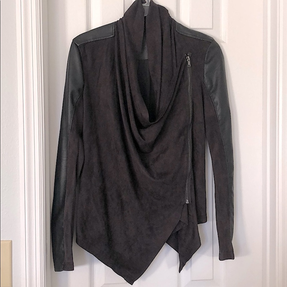 Leather & suede Moro jacket